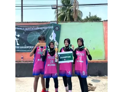 Ekstrakulikuler Basket Putri SMA Perintis 2 Bandar Lampung Berhasil Meraih Juara 1 dalam Pertandinga